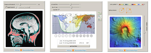 More selections from the Wolfram Demonstrations Project