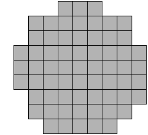 Non-rectangular shape