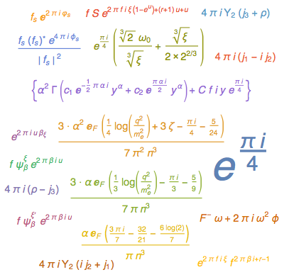 WordCloud of formulas that would become simpler