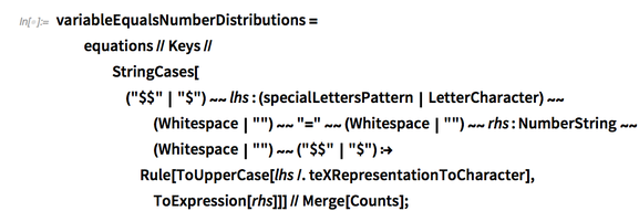 variableEqualsNumberDistributions=equations//Keys//StringCases variableEqualsNumberDistributions=equations//Keys//StringCases