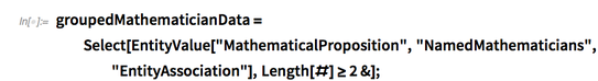 groupedMathematicianData=Select groupedMathematicianData=Select