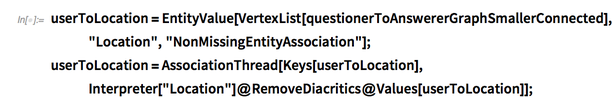 userToLocation=EntityValue userToLocation=EntityValue
