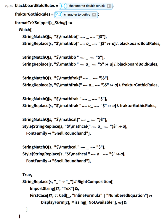 blackboardBoldRules blackboardBoldRules