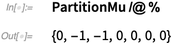 PartitionMu /@ % PartitionMu /@ %