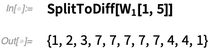SplitToDiff SplitToDiff