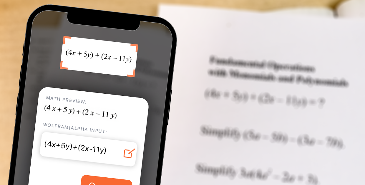 Wolfram|Alpha, IOS And Math OCR—Wolfram Blog