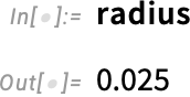 radius radius
