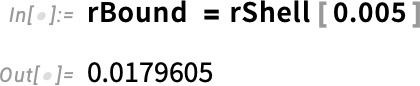 rBound = rShell rBound = rShell