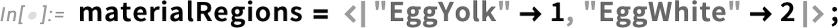 materialRegions = materialRegions =