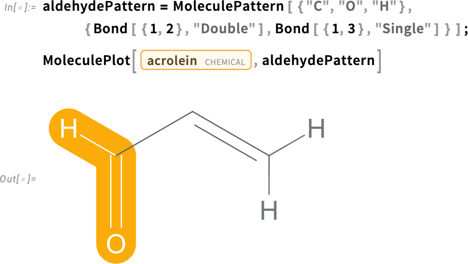 aldehydePattern = MoleculePattern