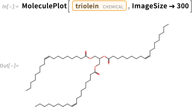 MoleculePlot[triolein