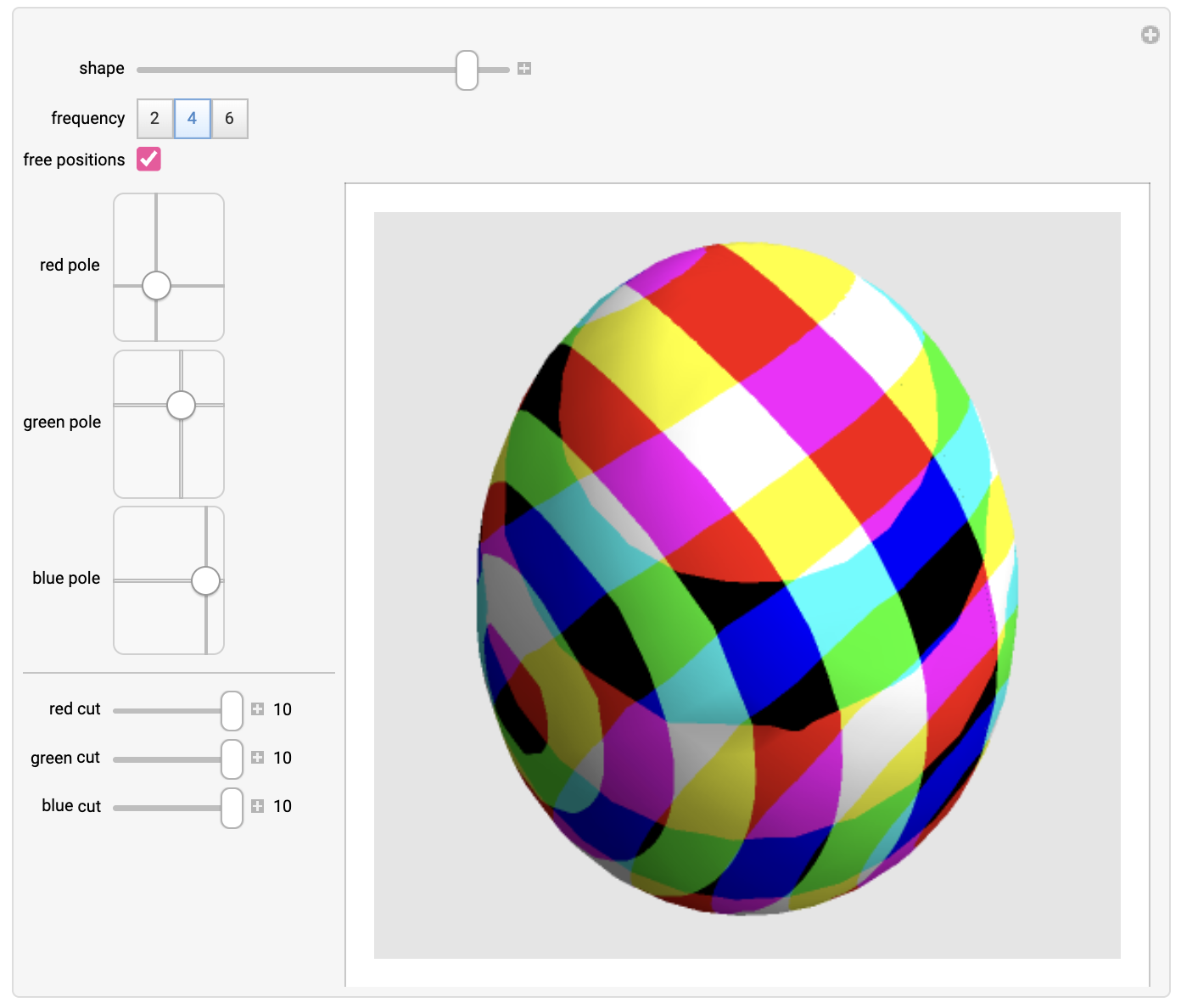 Zebra-Painted Egg Zebra-Painted Egg