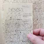 Page of Gottfried Leibniz's notes