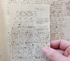 Page of Gottfried Leibniz's notes