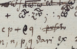 One example of Leibniz's notation using overtildes