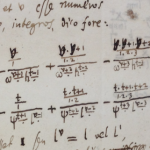 One example of Leibniz's notation using dots