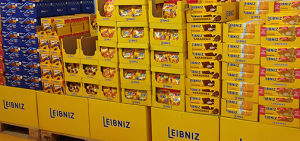 Outlet store for cookies that carry the name "Leibniz" in his honor