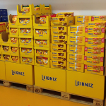 Outlet store for cookies that carry the name "Leibniz" in his honor