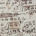 Showing Leibniz's use of overbars in integrals