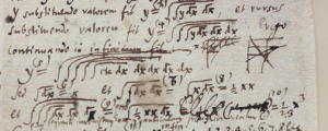 Showing Leibniz's use of overbars in integrals