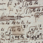 Showing Leibniz's use of overbars in integrals