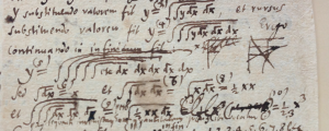 Showing Leibniz's use of overbars in integrals