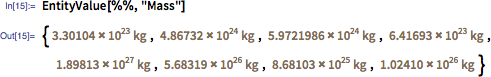 EntityValue[%%, "Mass"]