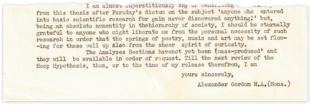 1975 letter to Stephen Wolfram