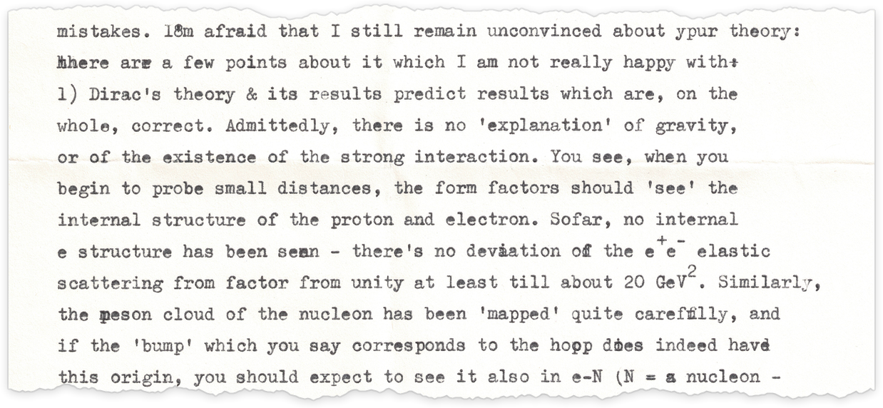 Stephen Wolfram's response