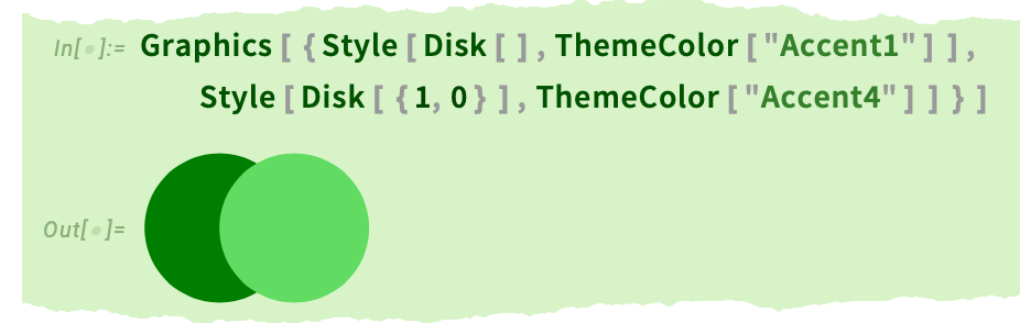 Switching themes