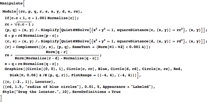 Inversive Geometry « The Mathematica Journal