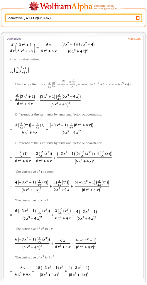 Step By Step Math Wolfram Alpha Blog