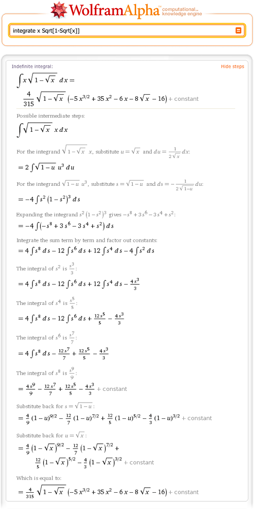 Step By Step Math Wolfram Alpha Blog