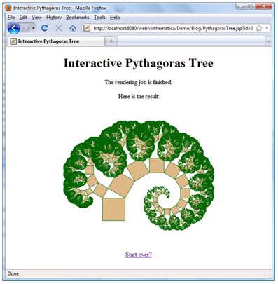 Interactive Pythagoras Trees with webMathematica 3—Wolfram Blog