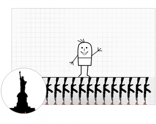 Machine Gun Jetpack: The Real Physics of Improbable Flight—Wolfram Blog