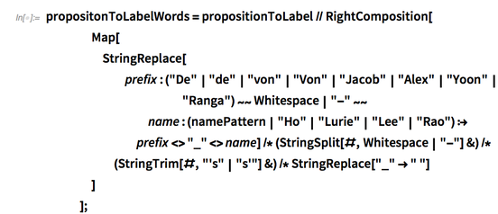 propositonToLabelWords=propositionToLabel//RightComposition