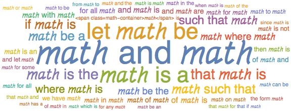 Math and math Math and math